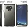 YOUMAKER Case for Galaxy Note 9, Full Body Heavy Duty Protection with Built-in Screen Protector Shockproof Rugged Cover for Samsung Galaxy Note 9 (2018) 6.4 inch - Gun Metal/Black
