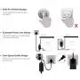 Garbage Disposal Air Switch Kit, Sink Top Air Button for Waste Disposer with Aluminum Alloy Control Module (LONG PLASTIC BLACK BUTTON) by CLEESINK Garbage Disposal Air Switch Kit, Sink Top Air Button for Waste Disposer with Aluminum Alloy Control Module (LONG PLASTIC BLACK BUTTON) by CLEESINK