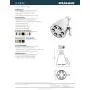 Speakman S-2252-PB Signature Brass Icon Anystream High Pressure Adjustable Shower Head, Polished Brass Speakman S-2252-PB Signature Brass Icon Anystream High Pressure Adjustable Shower Head, Polished Brass