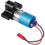 AKDSteel Heng-Long W-PL B-1 B-14 B-24 B24 C14 C-14 1/16 Military Truck RC Car Upgrade Motor + Gearbox + Metal Drive Red for Toys Gift
