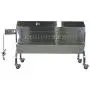 TITAN GREAT OUTDOORS BBQ Rotisserie Grill w/Roaster Spit and Glass Hood, 125 lbs. TITAN GREAT OUTDOORS BBQ Rotisserie Grill w/Roaster Spit and Glass Hood, 125 lbs.