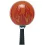 American Shifter 327582 Rat Fink Orange Flame Metal Flake Shift Knob with M16 x 1.5 Insert