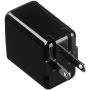 Amazon Basics One-Port USB Wall Charger for Phone, iPad, and Tablet, 12W - Black