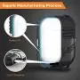 Lauzq Metal Airpods Case,Hard Case Cover Full Protective Skin Cover Shockproof Compatible Airpods 1&2 Charging Case(Not for Wireless Charging),Dual-Layer Silicone & Anti-Lost Keychain