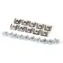 Dibiao Undertray Kit,10x Undertray Metal Clips Under Engine Cover Screw 8D0805121 Dibiao Undertray Kit,10x Undertray Metal Clips Under Engine Cover Screw 8D0805121