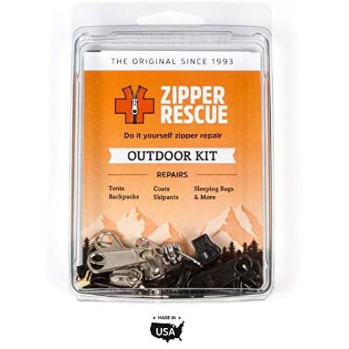 Zipper Rescue Zipper Repair Kits – The Original Zipper Repair Kit, Made in America Since 1993 (Outdoor)