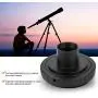 Serounder Astronomical Telescope Eyepiece Adapter, Metal Detachable Adapter Converter for 0.965inch T Mount Astronomical Telescope Eyepiece for Canon EOS Mount SLR Camera Serounder Astronomical Telescope Eyepiece Adapter, Metal Detachable Adapter Converter for 0.965inch T Mount Astronomical Telescope Eyepiece for Canon EOS Mount SLR Camera
