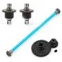 VERBAY RC DIY Parts for WLtoys A959 A979 A959-B A979-B RC Car Metal Upgrade Accessories Metal Gear Differential A949-23 A949-24,A