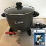 Wax Melter for Candle Making, Large Electric 10 LB Wax Melting Pot Machine with Quick-Pour Spout & Free Ebook