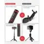 Selfie Stick Tripod, BlitzWolf Lightweight Aluminum All in One Extendable Phone Tripod Selfie Stick Bluetooth with Remote for iPhone 11 Pro/XS MAX/XS/XR/X/8 Plus/7 Plus/6S, Galaxy S10/S9/S9 Plus, More