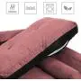 VASAGLE Sofa, Couch for Living Room, Velvet Surface, for Apartment, Small Space, Solid Wood Frame, Metal Legs, Easy Assembly, Mid-Century Modern Design, 71.3 x 32.3 x 33.9 Inches, Pink ULCS002P01 VASAGLE Sofa, Couch for Living Room, Velvet Surface, for Apartment, Small Space, Solid Wood Frame, Metal Legs, Easy Assembly, Mid-Century Modern Design, 71.3 x 32.3 x 33.9 Inches, Pink ULCS002P01
