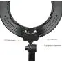 LimoStudio LED Ring Light 18-inch Diameter with Height 71.5'' Tripod Stand, Phone Holder, Mount Adapter, Bluetooth Remote Shutter with Strap, AGG1451