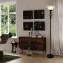 Scroll Floor Lamp for Living Room Decor by Light Accents - Tall Floor Lamp Bed Room Decor - Traditional Iron Scrollwork Standing Lamp Pole Light with Alabaster Glass Bowl Shade – 70'' Tall- (Bronze) Scroll Floor Lamp for Living Room Decor by Light Accents - Tall Floor Lamp Bed Room Decor - Traditional Iron Scrollwork Standing Lamp Pole Light with Alabaster Glass Bowl Shade – 70'' Tall- (Bronze)