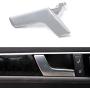 PTNHZ Matte Metal Interior Passenger Door Handle Repair Left for 2008-2015 Mercedes W204 Chassis C-Class C63 AMG C250 C350 GLK300 GLK350 GLK250