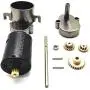 JVSISM for WPL D12 1/10 RC Truck Car Upgrade Parts Metal Transmission Gearbox Gear Box with Metal Gear Set Accessories,Titanium JVSISM for WPL D12 1/10 RC Truck Car Upgrade Parts Metal Transmission Gearbox Gear Box with Metal Gear Set Accessories,Titanium