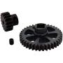 ZYCST Metal Diff Main Gear 38T & Motor Pinion Gear 17T for RC 1/18 WLtoys A949 A959 A969 A979 K929 RC Car Buggy Upgrade Parts