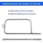 X Home Burner Tube Set for Weber Q3200 Q3000 Q300 Q320 57060001 586002, Stainless Steel Grill Parts, Universal for Weber 65032 60036 X Home Burner Tube Set for Weber Q3200 Q3000 Q300 Q320 57060001 586002, Stainless Steel Grill Parts, Universal for Weber 65032 60036