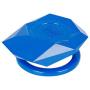 X AUTOHAUX Blue Universal Engine Button Knob Push Button Switch Cover Metal Alloy Protective Cover
