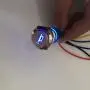 Etopars 12V 5A Car Motor Blue LED Light Momentary Speaker Horn Bells Push Button Stainless Steel Metal Switch Toggle 19mm Socket Plug Wire Etopars 12V 5A Car Motor Blue LED Light Momentary Speaker Horn Bells Push Button Stainless Steel Metal Switch Toggle 19mm Socket Plug Wire