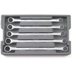 GEARWRENCH 5 Pc. GearBox 12 Pt. XL Double Box Ratcheting Wrench Set, Metric - 85987