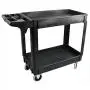 MaxWorks 80855 500-Pound Service Cart With Two Trays (40'' x 17'' Overall Dimensions) MaxWorks 80855 500-Pound Service Cart With Two Trays (40'' x 17'' Overall Dimensions)