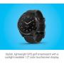 Garmin Approach S40 Bundle, Stylish GPS Golf Smartwatch, Includes Three CT10 Club Trackers, Black