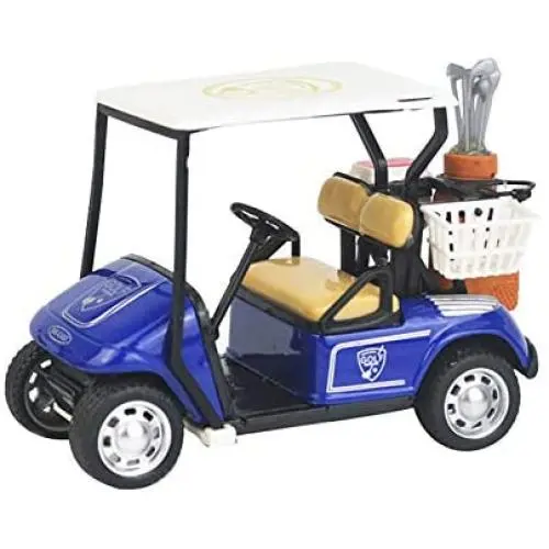HCBY New 1:36 Scale Vehicle 4.5 Inches Mini Alloy Removable Pull Back Golf Car Clubs Diecast Model Vehicle Toy, Die-cast Metal with Plastic Parts, Gift for Children Boys and Girls (Blue) HCBY New 1:36 Scale Vehicle 4.5 Inches Mini Alloy Removable Pull Back Golf Car Clubs Diecast Model Vehicle Toy, Die-cast Metal with Plastic Parts, Gift for Children Boys and Girls (Blue)