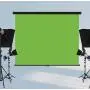 Green Screen Backdrop, 75x79,Wall-Mounted Pull-Down Retractable Style,Wrinkle-Resistant Fabric, Solid Aluminium Metal Casing, Chroma Key for Photo Video, Live Game,Virtual Studio, Studio Photo ect Green Screen Backdrop, 75x79,Wall-Mounted Pull-Down Retractable Style,Wrinkle-Resistant Fabric, Solid Aluminium Metal Casing, Chroma Key for Photo Video, Live Game,Virtual Studio, Studio Photo ect