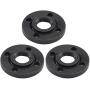 ApplianPar Pack of 3 Angle Grinder Metal Outer Flange Lock Nut 5/8-11 for Dewalt Milwaukee Makita Black & Decker