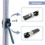 Zipper Slider Repair Replacement Kits for Conceal (2sets) & Metal (2sets) Zipper - Chain Width No.5 (15/64 inch, 6.0mm) or No.6 (16/64 inch, 6.5mm) - Godo Zippy Set2B Zipper Slider Repair Replacement Kits for Conceal (2sets) & Metal (2sets) Zipper - Chain Width No.5 (15/64 inch, 6.0mm) or No.6 (16/64 inch, 6.5mm) - Godo Zippy Set2B