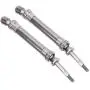 T best RC Rear Drive Shaft Set, 1/10 RC Metal CVD Transmission Shaft Fit for Traxxas Slash Car NSV775(Titanium)