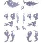 RuiyiF DIY 3D Puzzles Assembly Metal Model Kits for Adult, Detachable 3D Jigsaw Puzzles, Ornament for Desk (Wolf)