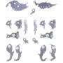 RuiyiF DIY 3D Puzzles Assembly Metal Model Kits for Adult, Detachable 3D Jigsaw Puzzles, Ornament for Desk (Wolf)