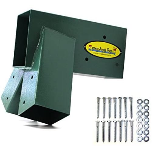 Eastern Jungle Gym Easy 1-2-3 A-Frame Swing Set Bracket Heavy Duty for EZ, Simple Install - DIY Swing Set Parts