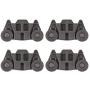 [UPGRADED] 4 Pack of W10195416 Lower Dishwasher Replacement Wheel for Whirlpool Kenmore KitchenAid Dishwasher -Replaces W10195416V, PS11722152, AP5983730, W10195418 Dishrack Wheel