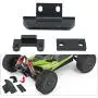 koolsoo 1:14 RC Front Anti-Collision Bumper for Wltoys 144001 Model Buggy DIY Upgrade Parts - Black