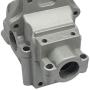 F Fityle Metal Gearbox Covers Housing Shell + Diff Gear Parts for WLTOYS 144001 1/14 RC Car Replacement - Gearbox Housing + Differential Gear Silver