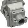F Fityle Metal Gearbox Covers Housing Shell + Diff Gear Parts for WLTOYS 144001 1/14 RC Car Replacement - Gearbox Housing + Differential Gear Silver
