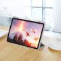 SIWENGDE Case for iPad Pro 11 Inch 2020 2nd Generation Support iPad 2nd Pencil Charging & Pair, Slim Trifold Stand Smart Protective Case Cover for Kids, Auto Wake/Sleep (Gray)