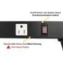 Opentron OT4126 Heavy Duty Metal Surge Protector Power Strip with Mounting Parts - 4 Feet 12-Outlet 6 Feet Power Cord