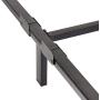 Amazon Basics 9-Leg Support Metal Bed Frame - Strong Support for Box Spring and Mattress Set - Tool-Free Easy Assembly - Full Size Bed