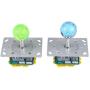 Voluxe Exquisite Workmanship Wide Application Arcade Game Parts, Game Parts Set, Plastic and Metal High Performance Blue and Green Game for Arcade Game