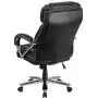 Flash Furniture HERCULES Series Big & Tall 500 lb. Rated Black LeatherSoft Executive Swivel Ergonomic Office Chair with Extra Wide Seat Flash Furniture HERCULES Series Big & Tall 500 lb. Rated Black LeatherSoft Executive Swivel Ergonomic Office Chair with Extra Wide Seat