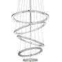 MEEROSEE Crystal Chandeliers Modern LED Ceiling Lights Fixtures Pendant Lighting Dining Room Chandelier Contemporary Adjustable Stainless Steel Cable 5 Rings DIY Design D31.5''+27.6''+23.6''+19.7''+11.8'' MEEROSEE Crystal Chandeliers Modern LED Ceiling Lights Fixtures Pendant Lighting Dining Room Chandelier Contemporary Adjustable Stainless Steel Cable 5 Rings DIY Design D31.5''+27.6''+23.6''+19.7''+11.8''