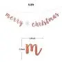 Rose Gold Glitter Merry Christmas Banner-Great for Christmas Party Decor- Holiday Home Mantle Fireplace Party Decorations Rose Gold Glitter Merry Christmas Banner-Great for Christmas Party Decor- Holiday Home Mantle Fireplace Party Decorations