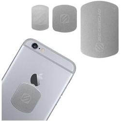 Scosche MAGRKSGI MagicMount Magnetic Mount Replacement Plate Kit for Phone Holders, Space Gray