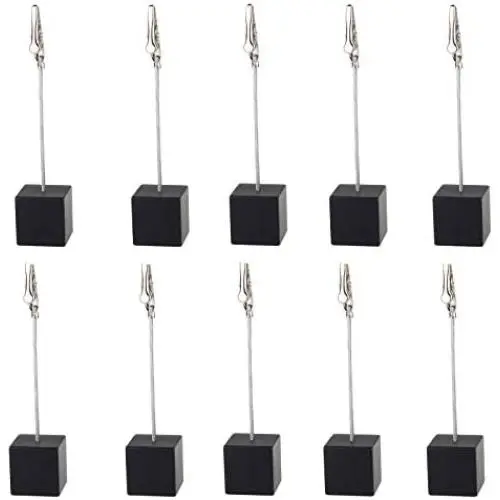 Metal Alligator Clip Stick 10 Pieces, Modeling Tool Set with 1Pc Plastic Base for Airbrush Hobby Model Parts Models Assemble -Square Shape Black Metal Alligator Clip Stick 10 Pieces, Modeling Tool Set with 1Pc Plastic Base for Airbrush Hobby Model Parts Models Assemble -Square Shape Black