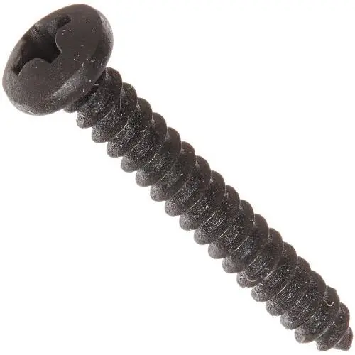 Small Parts 0616ABPPB Steel Sheet Metal Screw, Black Oxide Finish, Pan Head, Phillips Drive, Type AB, #6-20 Thread Size, 1'' Length (Pack of 100) Small Parts 0616ABPPB Steel Sheet Metal Screw, Black Oxide Finish, Pan Head, Phillips Drive, Type AB, #6-20 Thread Size, 1'' Length (Pack of 100)