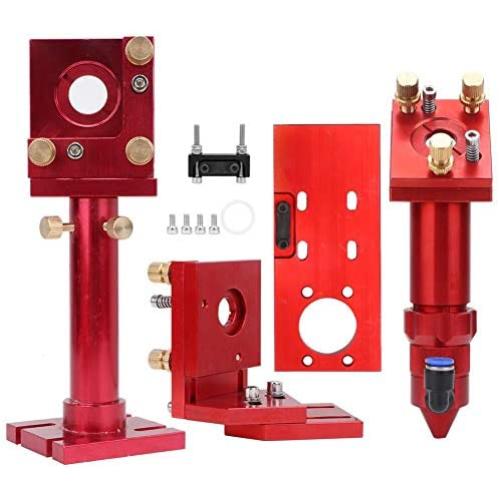 Garosa Laser Engraving Machine Red Oxide Film Aluminum CO2 Laser Head Set Laser Head Mirror Frame Set 20mm Lens Diameter -Two Laser Head Focusing Lengths Available(50.8/101.6mm) Garosa Laser Engraving Machine Red Oxide Film Aluminum CO2 Laser Head Set Laser Head Mirror Frame Set 20mm Lens Diameter -Two Laser Head Focusing Lengths Available(50.8/101.6mm)