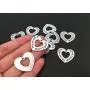 Yansanido Pack of 10 Alloy Silver You to The Moon Back Heart Shape DIY Antique Message Charms Pendant for Making Bracelet and Necklace (You to The Moon Back) Yansanido Pack of 10 Alloy Silver You to The Moon Back Heart Shape DIY Antique Message Charms Pendant for Making Bracelet and Necklace (You to The Moon Back)